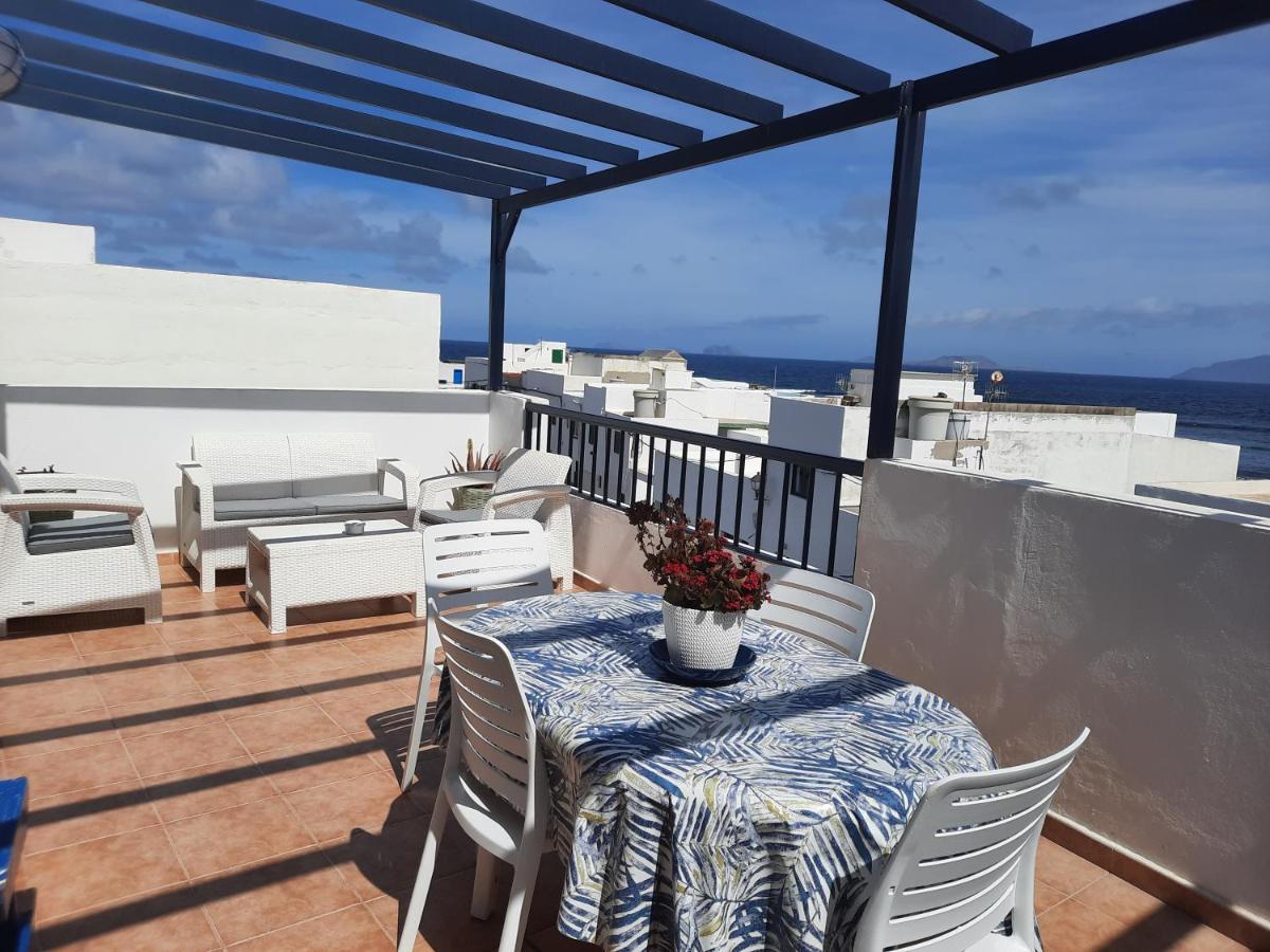 Caleta de CaballoGran Terraza Con Muy Bonitas Vistasアパートメント エクステリア 写真