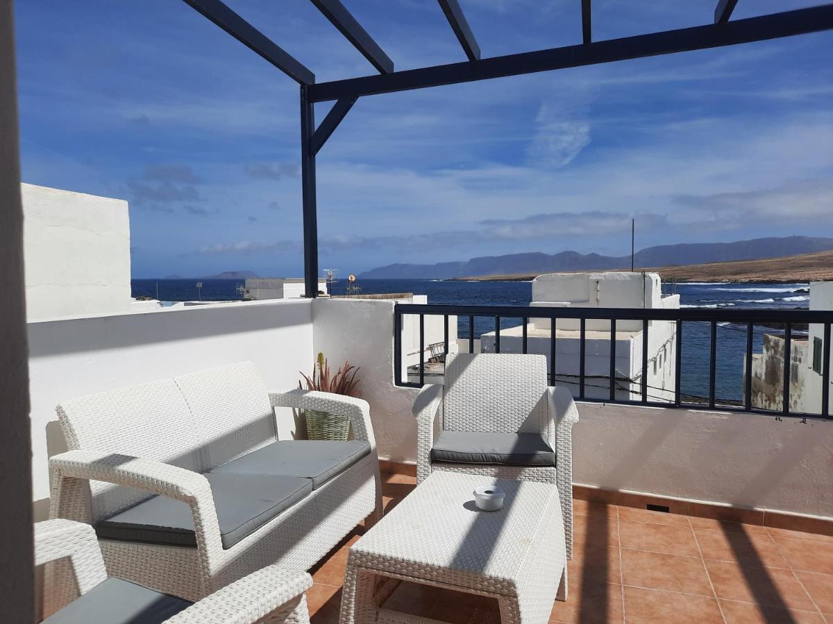 Caleta de CaballoGran Terraza Con Muy Bonitas Vistasアパートメント エクステリア 写真